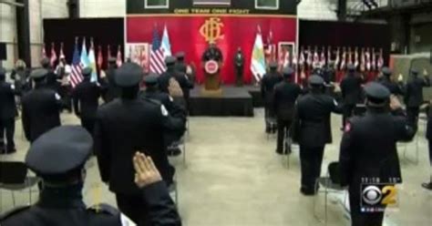 Mayor Johnson speaks at Chicago Fire Department graduation